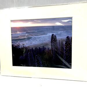 Encinitas, California  Evening 8 x10 in 11 x 14 matting signed by the photograp